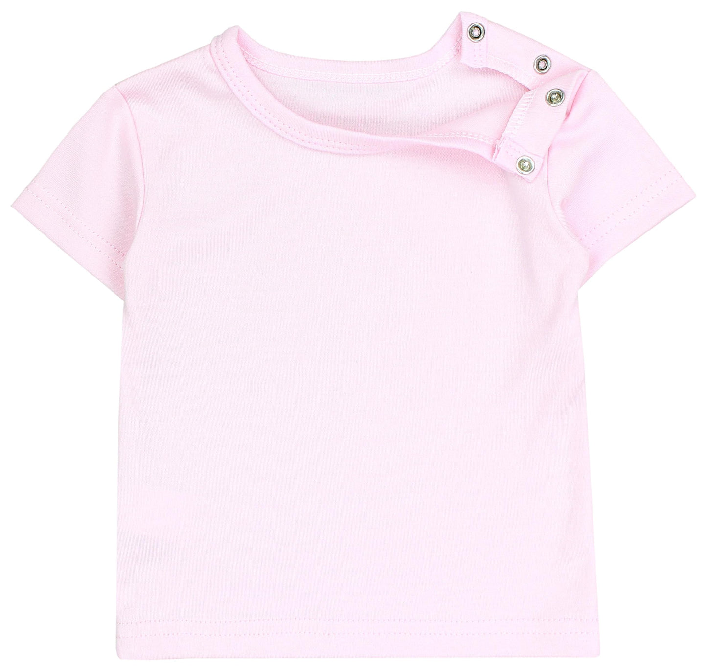 TupTam Baby Mädchen Kurzarm T-Shirt Gemustert Bunt 5er Set
