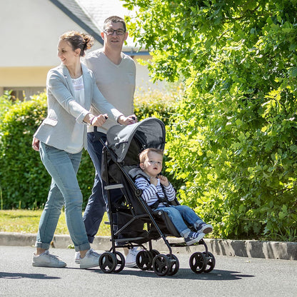 Bebeconfort Soko Superkompakter Kinderwagen, Bequem, Leichtgewich, Einfaches und Kompaktes Falten, 0 Monate bis 3,5 Jahre, 0-15 kg, Mineral Green