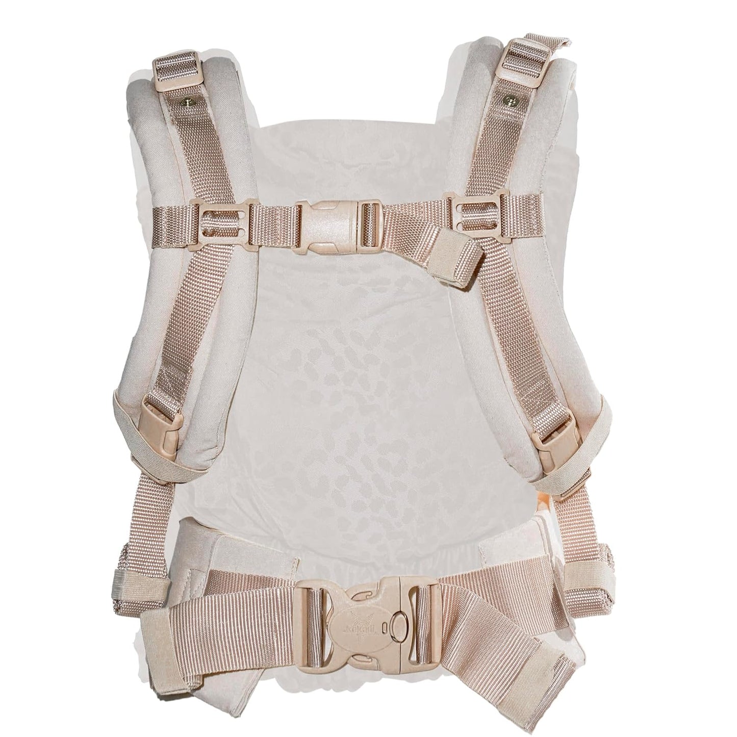 KOKADI Babytrage Flip Safari Eleni (Unisize)– Ergonomisch & sicher - handgefertigt – Ab Geburt bis 15 kg, einfach anzulegen, ideal für den täglichen Gebrauch -Ergonomische Babybauchtrage Rückentrage