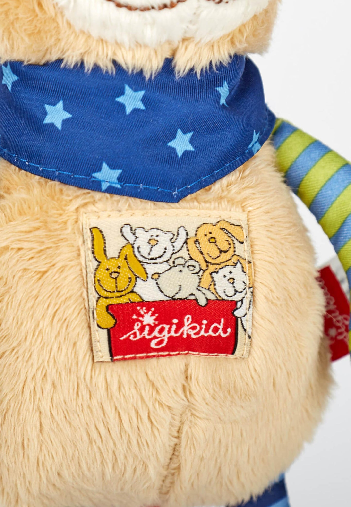 SIGIKID 40356 Spieluhr Hase Musik Mädchen und Jungen Babyspielzeug empfohlen ab Geburt mehrfarbig