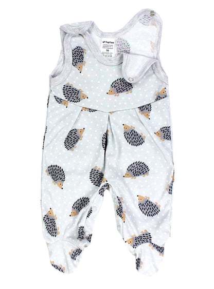 TupTam Baby Mädchen Strampler mit Fuß 3er Pack