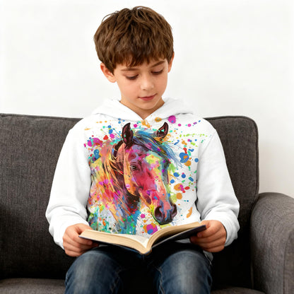 Fanient Children's / Boys' / Girls' Hoodies, 3D Print, Vivid Animal Cartoon Graphic Sweatshirt, Pocket Pullover Hoodie for 6-16 Years 