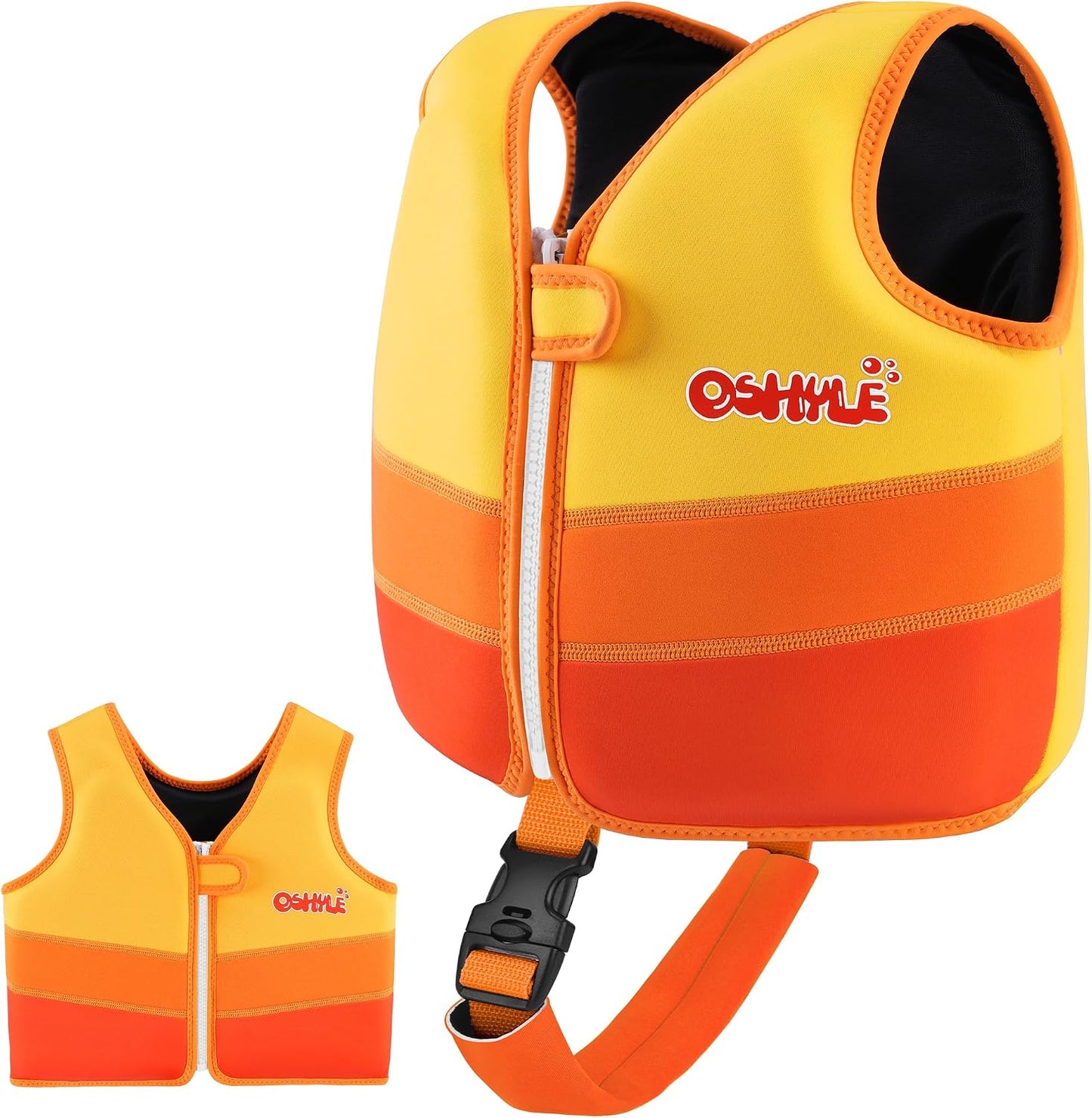 Schwimmweste Kinder, Neopren-Schwimmlernhilfe mit Sicherheitsgurt | SCHWIMMLERNHILFE FÜR KINDER