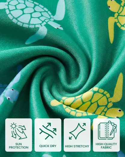 Uv Kleidung Baby Badeanzug Junge Zweiteilig Kurzärmel Schwimmshirt Badeshorts Uv Schutzkleidung 3 Monate-3 Jahre