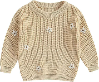 Geagodelia Baby Jumper Girls Boys Winter Knitted Sweater Shirt Knitted Jumper Long Sleeve Autumn Tops Soft Toddler Outwear