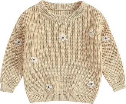Geagodelia Baby Jumper Girls Boys Winter Knitted Sweater Shirt Knitted Jumper Long Sleeve Autumn Tops Soft Toddler Outwear