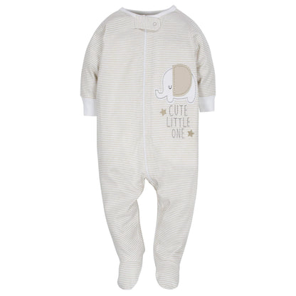 Gerber Unisex Baby 4 Pack Sleep 'N Play Footie Brisuren (4er Pack)