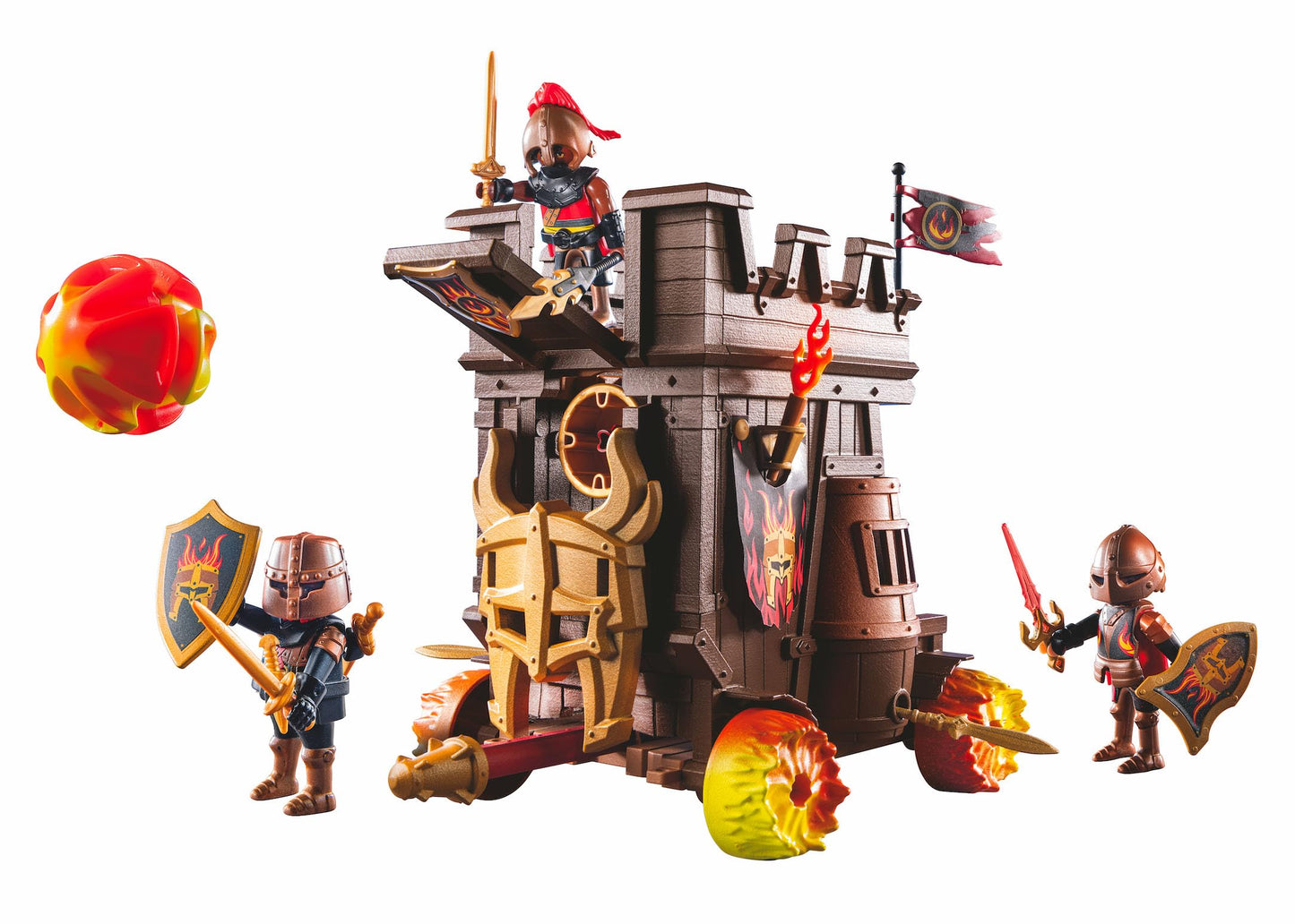 PLAYMOBIL Novelmore 71642 Arwynns Castle, Knight's Castle, Includes Three Knights and Numerous Accessories for Realistic Battles, Action-packed Toy for Children from 4 Years