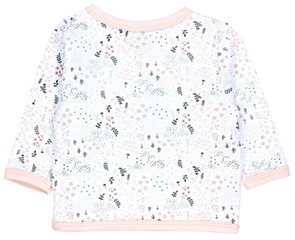 TupTam Baby Mädchen Langarm Wickelshirt Baumwolle 5er Set