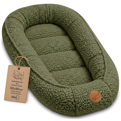 Nestchen Baby - Babynestchen Neugeborene Minky Babynest für Kinderbett Vielseitiges tragbar Nest kuschelnest zubehör für babybett warm Winter coccon Teddybären