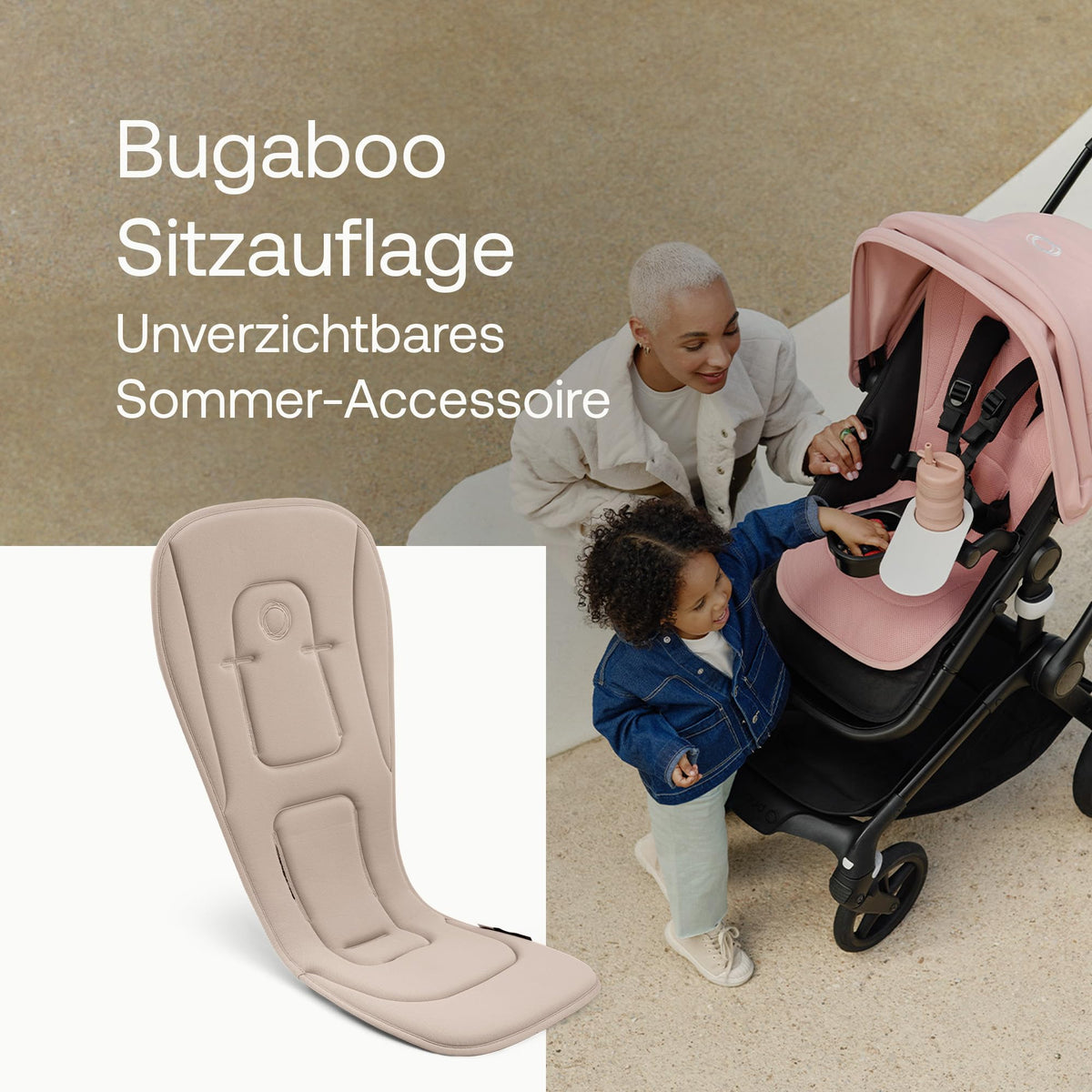 Bugaboo Duo-Komfort Sitzauflage für Vier Jahreszeiten