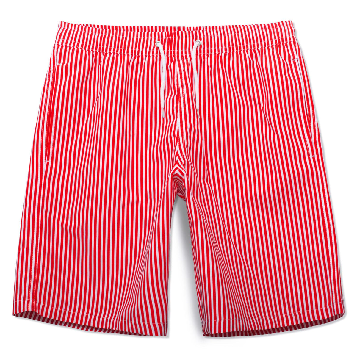 MEILONGER Boys' Swim Shorts Quick-drying Boardshorts with Mesh Lining Pockets and Adjustable Drawstring 