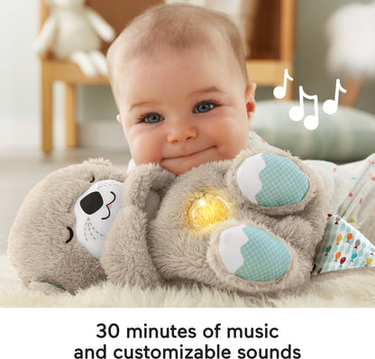 Fisher-Price HBP87 Slumber Koala with Soft Music, Light and Rhythmic Breathing Movements, Koala Cuddly Baby Toy, Night Light with Music for Babies, Baby Equipment for Newborns 0+