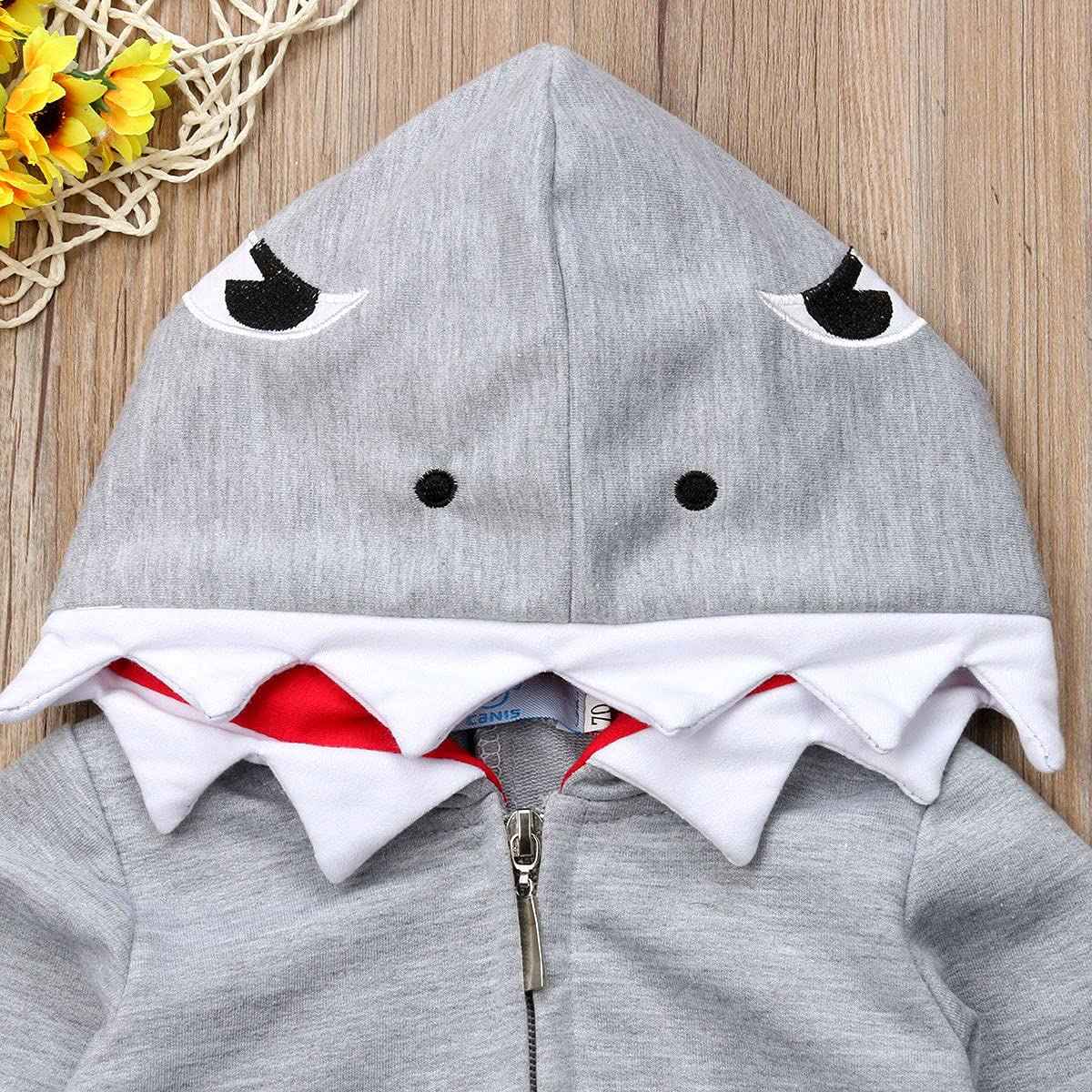 Baby Romper Newborn Autumn Winter Jumpsuit Toddler Animal Costume Jumpsuit with Hood Long Sleeve Bodysuit for Baby Girls Boys Cuddly