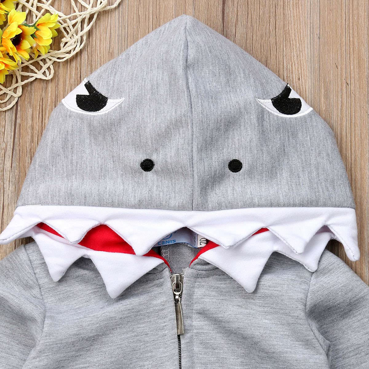 Baby Strampler Neugeborenen Herbst Winter Overall Kleinkind Tier Kostüm Overall mit Kapuze Langarm Bodysuit für Baby Mädchen Jungen Kuscheln