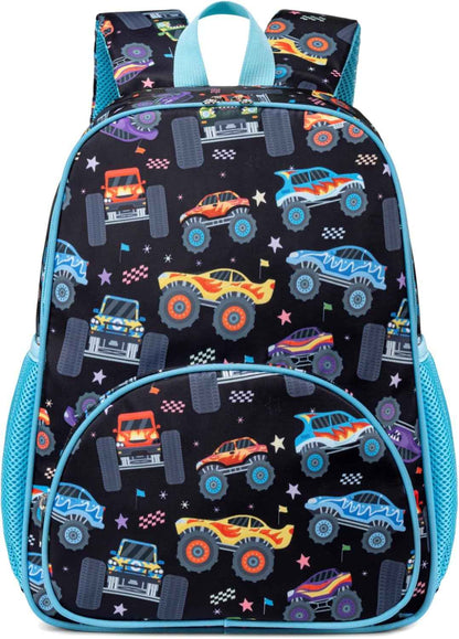 Kinderrucksack Jungen Kinder Rucksack Tagesrucksack Vorschulrucksack Kindergartentasche Schulrucksack für Schule Kita 38cm 3-8Y