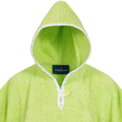Morgenstern Bath Poncho Children's Baby Girls Boys 100% Cotton Oeko-Tex Baby Bath Towel Hooded Towel Bathrobe Terry Cloth
