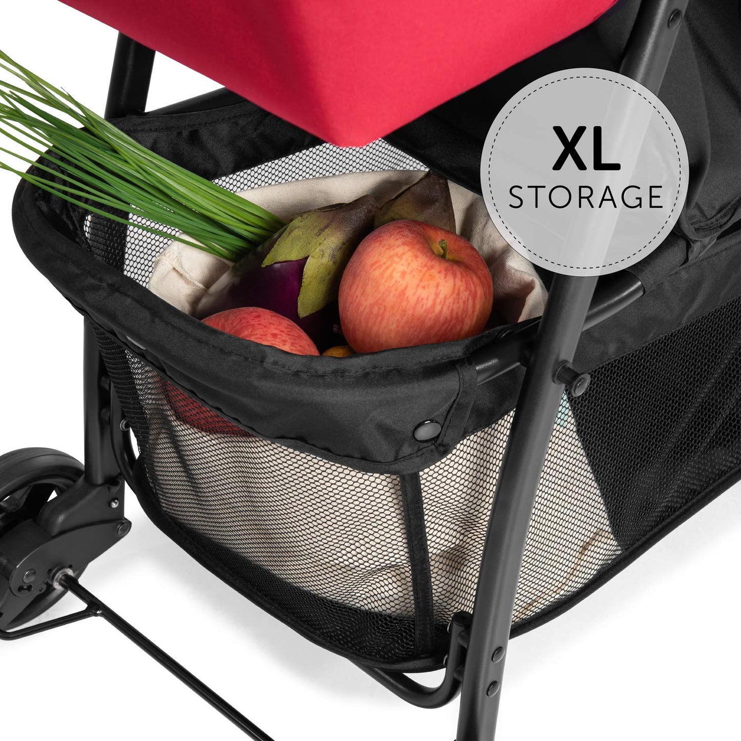 Hauck Lightweight Stroller up to 18 kg with reclining function from birth, small foldaway, sun canopy, large basket