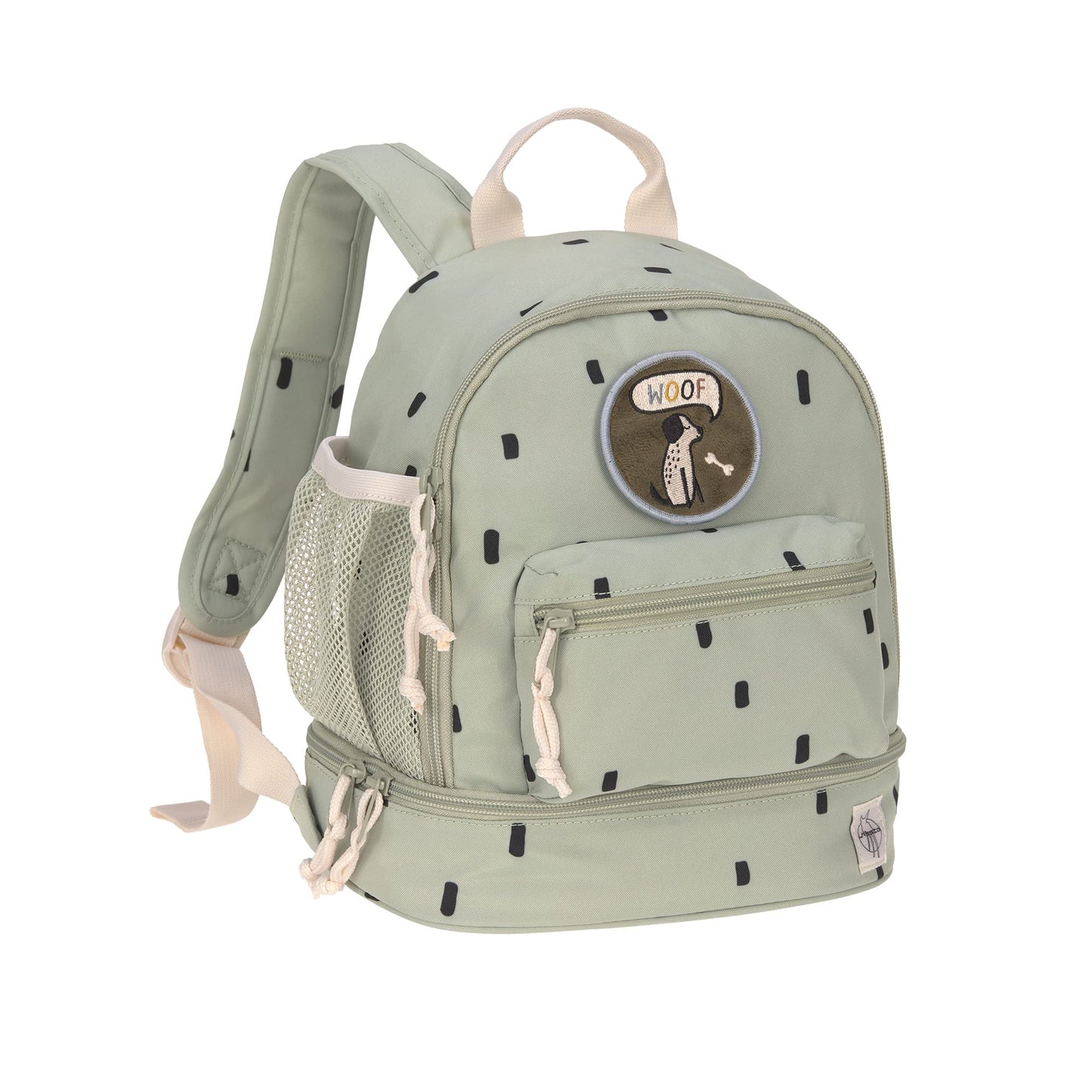LÄSSIG Children's Backpack Nursery Bag with Chest Strap 6.5 L from 3 Years, Adventure Tractor, Kids Backpack