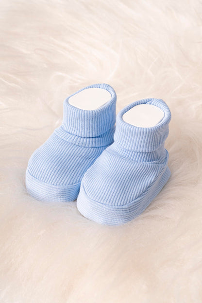 Generisch Baby Krabbel- Hausschuhe - Schuhe Neugeborene - Baumwolle - Diverse Farben - Mädchen - Jungs