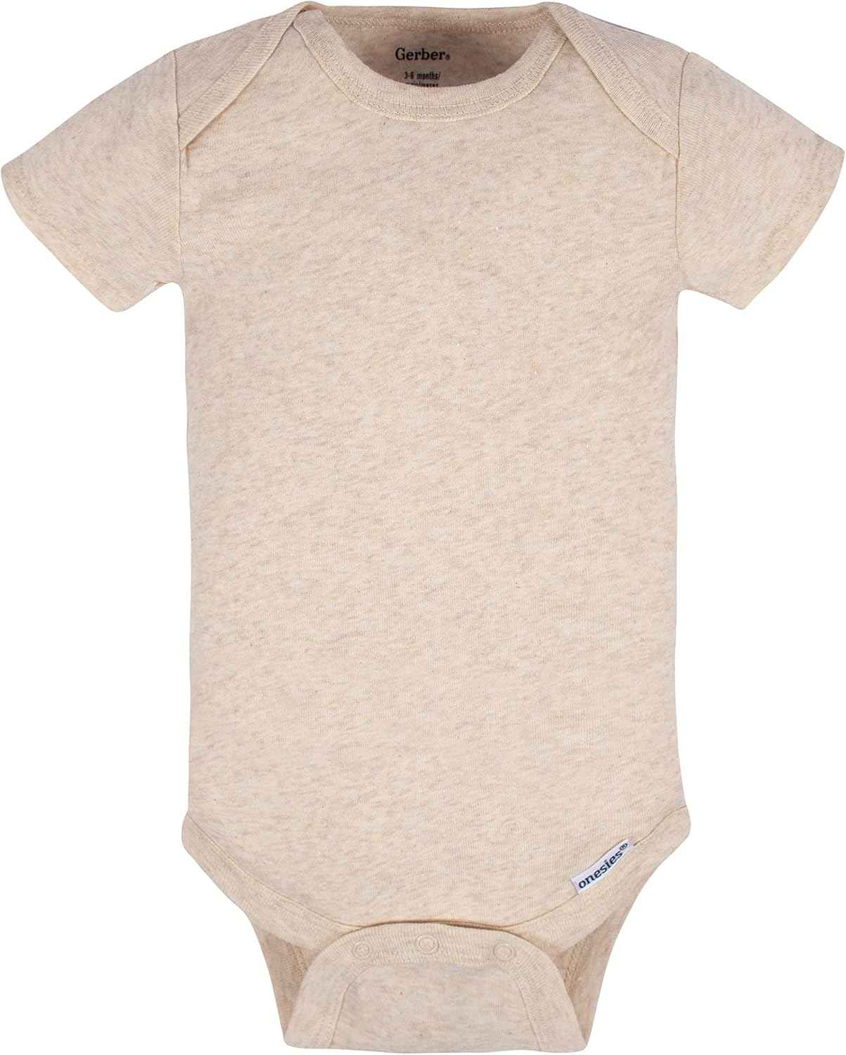 Baby-Mädchen 8er-Pack kurzärmlige Onesies-Bodys, Lavendelgarten, Neugeboren