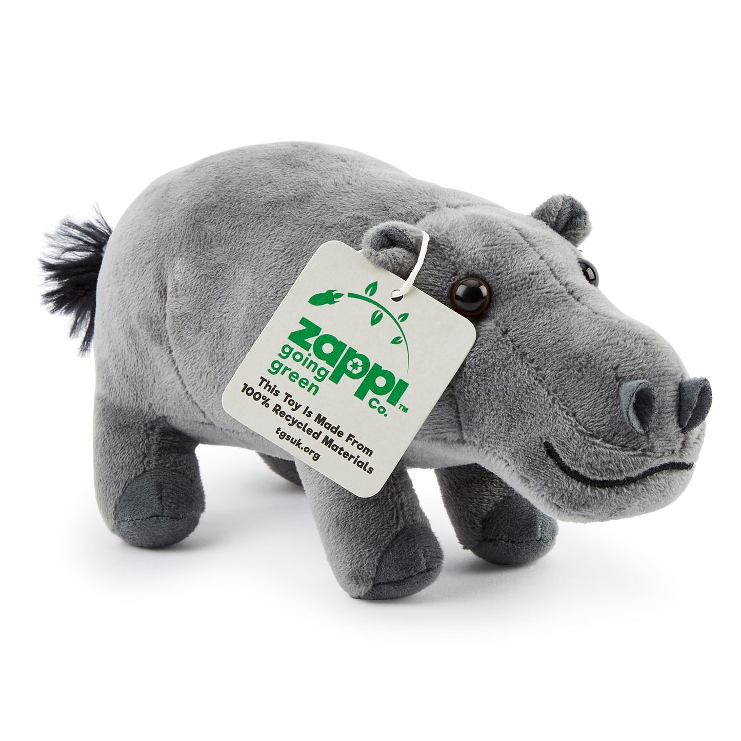 Zappi Co 100% recycelte Plüsch-Plüschtiere - Weiche und kuschelige Stofftiere, perfekte Begleiter für Kinder und Neugeborene (13-15cm) (Elefant)