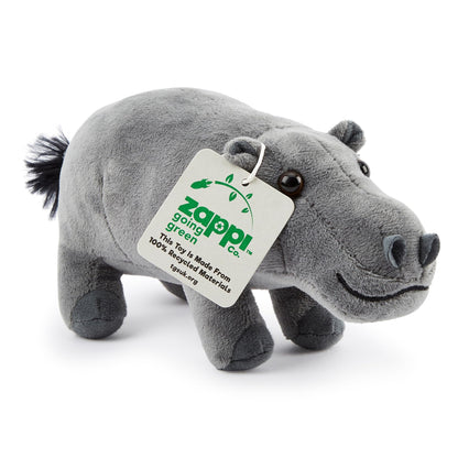 Zappi Co 100% recycelte Plüsch-Plüschtiere - Weiche und kuschelige Stofftiere, perfekte Begleiter für Kinder und Neugeborene (13-15cm) (Elefant)