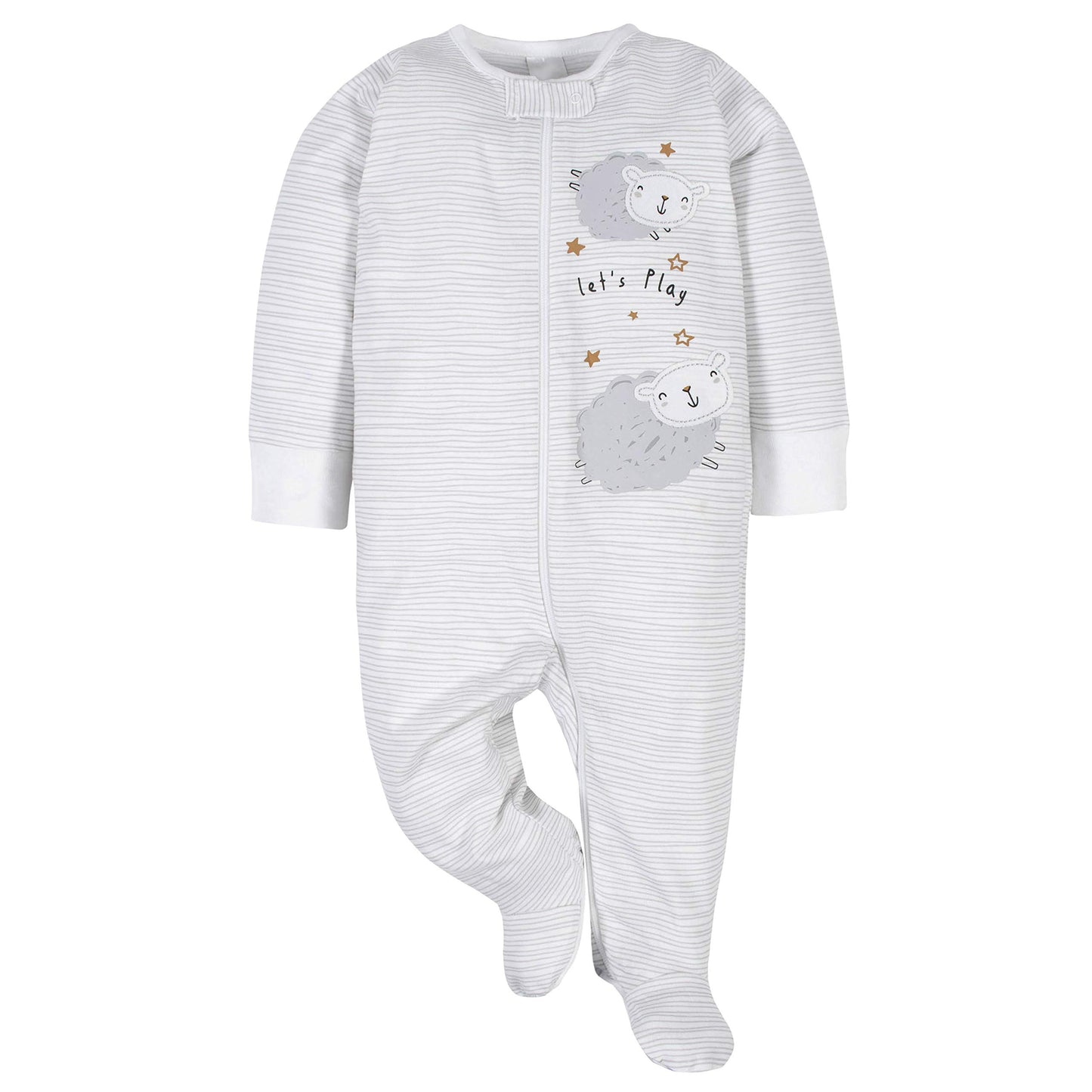 Gerber Unisex Baby 4 Pack Sleep 'N Play Footie Brisuren (4er Pack)