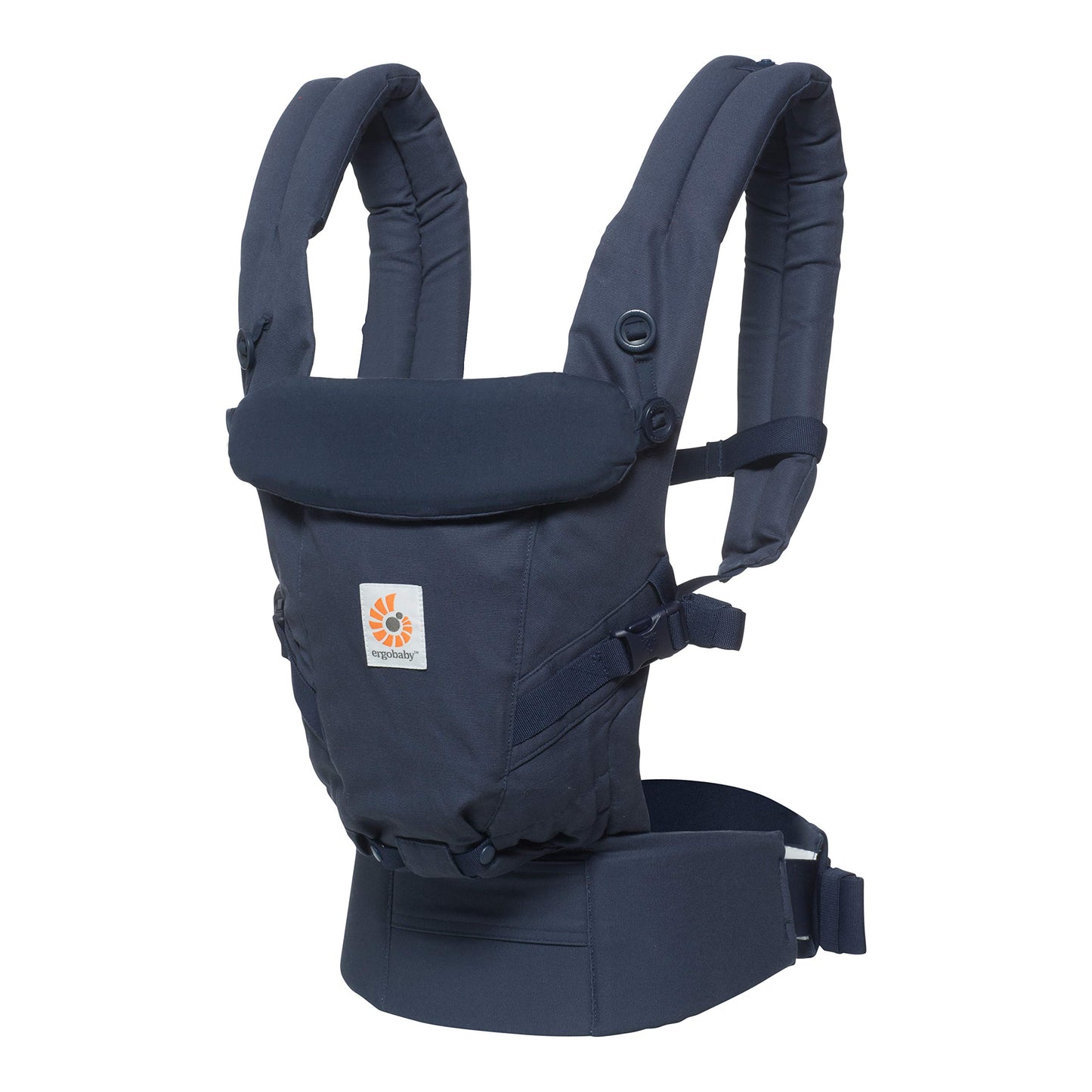 Ergobaby Adapt Babytrage für Neugeborene ab Geburt, 3-Positionen SoftFlex Mesh Ergonomische Babybauchtrage Rückentrage Baby-Tragetasche, Natural Beige, 1 Einheit