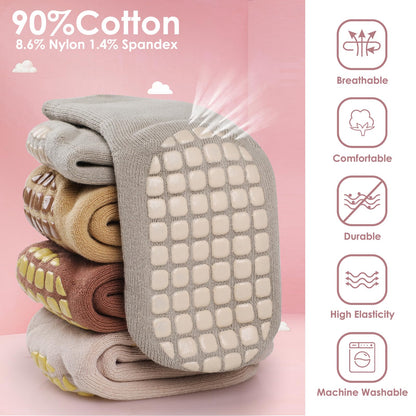 Simpeak Baby Socks, ABS Socks, Non-Slip Baby Socks, Non-Slip Baby Socks, Boys and Girls, Stopper Socks, Baby 0-36 Months