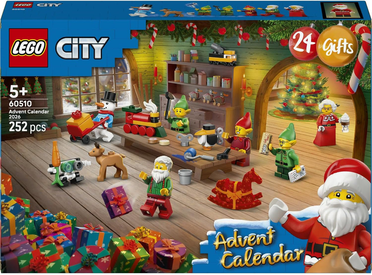 LEGO City Adventskalender 2026 Mit 24 Überraschungen Für Kinder Ab 5 Jahren