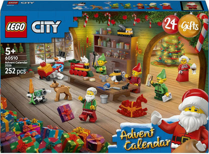 LEGO City Adventskalender 2026 Mit 24 Überraschungen Für Kinder Ab 5 Jahren
