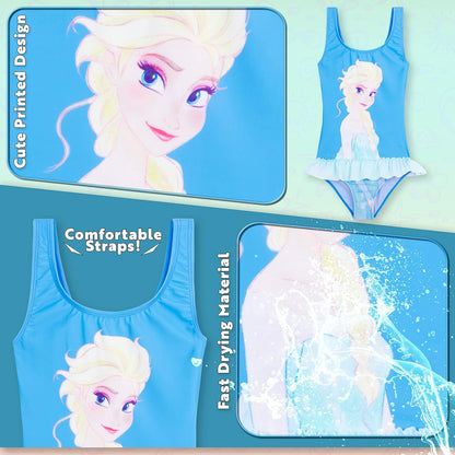 Disney Mädchen einteiliger Badeanzug, Bademode, Geschenke für Mädchen