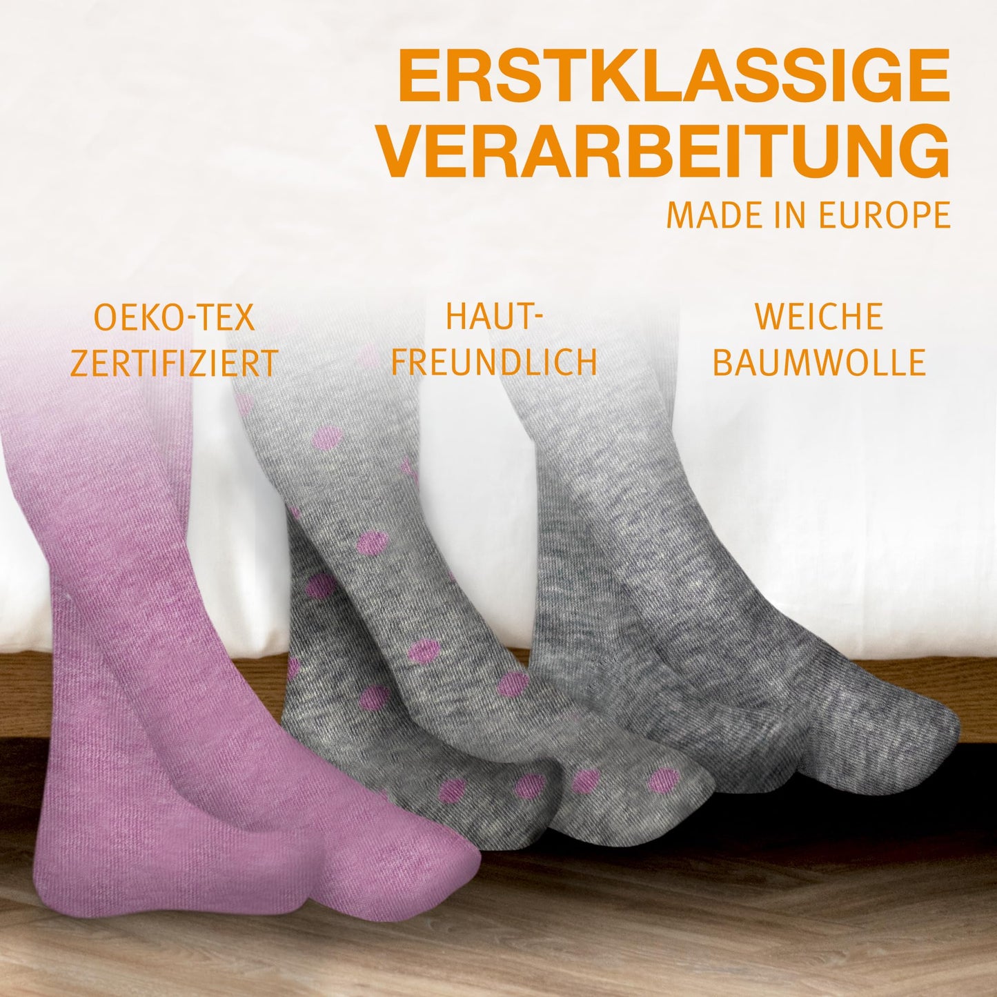wellyou Children's Tights Girls & Boys - Set of 3 Baby Tights with Pattern - Colourful Cotton Tights Made of Oeko-Tex Certified Materials (Size 62-146)