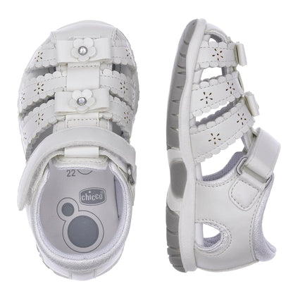 Chicco Mädchen Spinnen Riemen 2 Sandale – Bequeme Babyschuhe für kleine Abenteuer