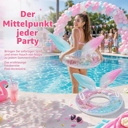 Baby Schwimmring, Baby Schwimmen Ring, Schwimmhilfe mit Schwimmsitz, Schwimmreifen für Kleinkind von 6 Monate bis 48 Monate, Schwimmlernhilfe für Mädchen und Jungs
