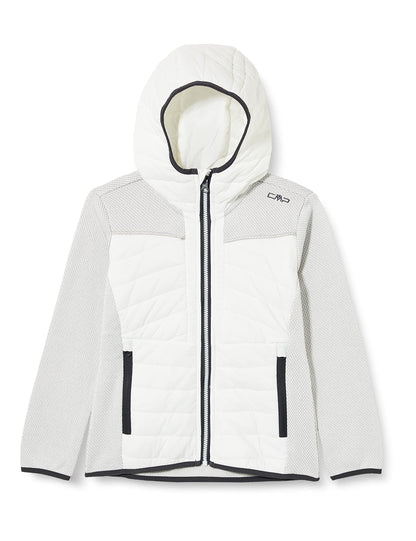 CMP Kids' Knit Tech Jacket with Fixed Hood Kid G Jacket Fix Hood 