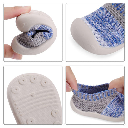 MK MATT KEELY Babyschuhe für Jungen - Sanfte Mesh atmungsaktive Lauf- und Krabbelschuhe für Babys 0-4 Jahre
