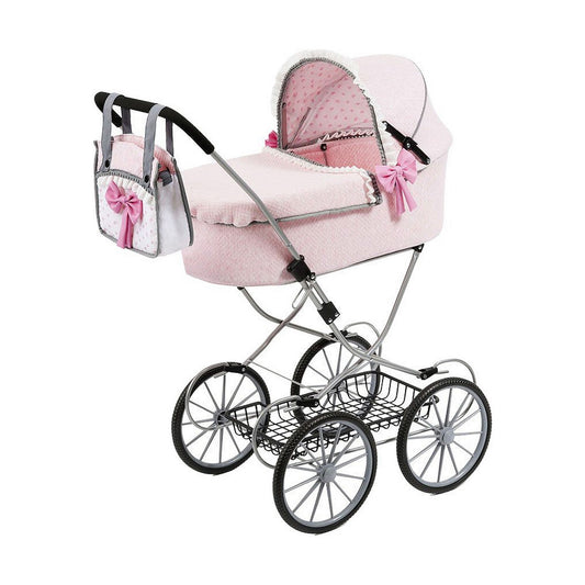 Puppenwägelchen Reig Dolls Pram Rosa 64 cm - Meloni2