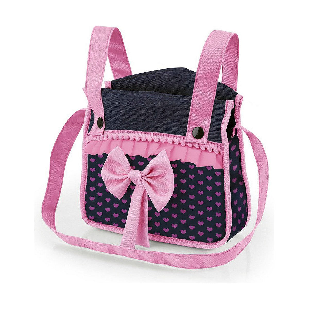 Puppenwägelchen Reig 45 cm Marineblau - Meloni2