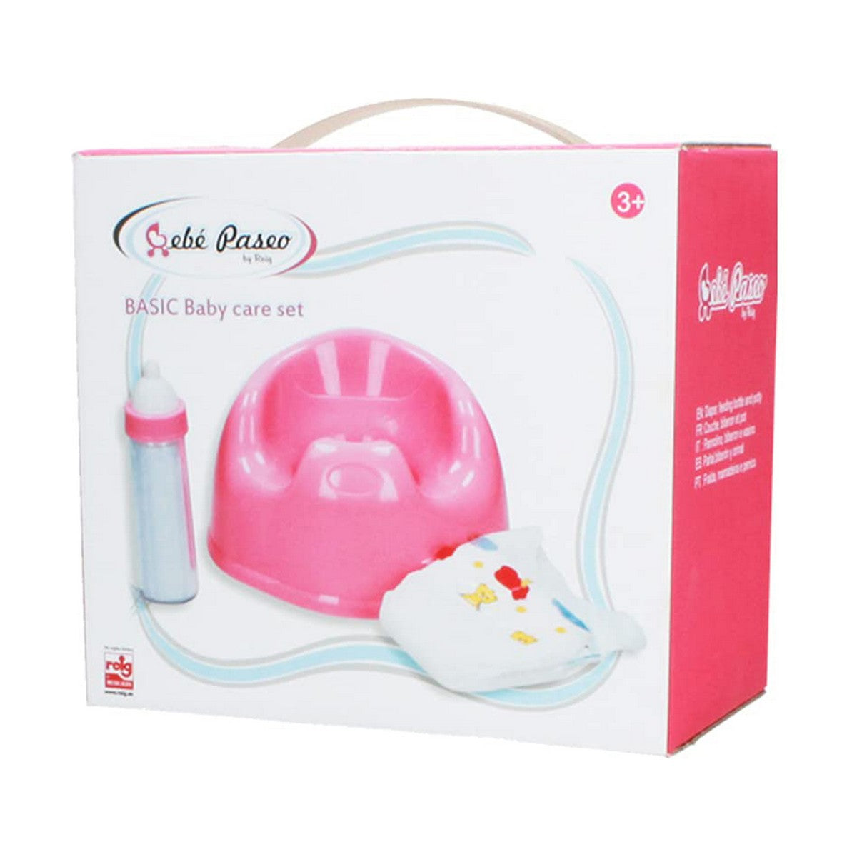 Zubehör für Puppen Reig Baby-Flasche Windel Töpfchen - Meloni2