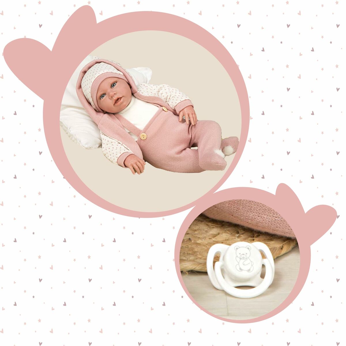 Babypuppe Arias Elegance Anuk 54 cm - Meloni2