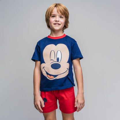 Schlafanzug Für Kinder Mickey Mouse Rot - Meloni2