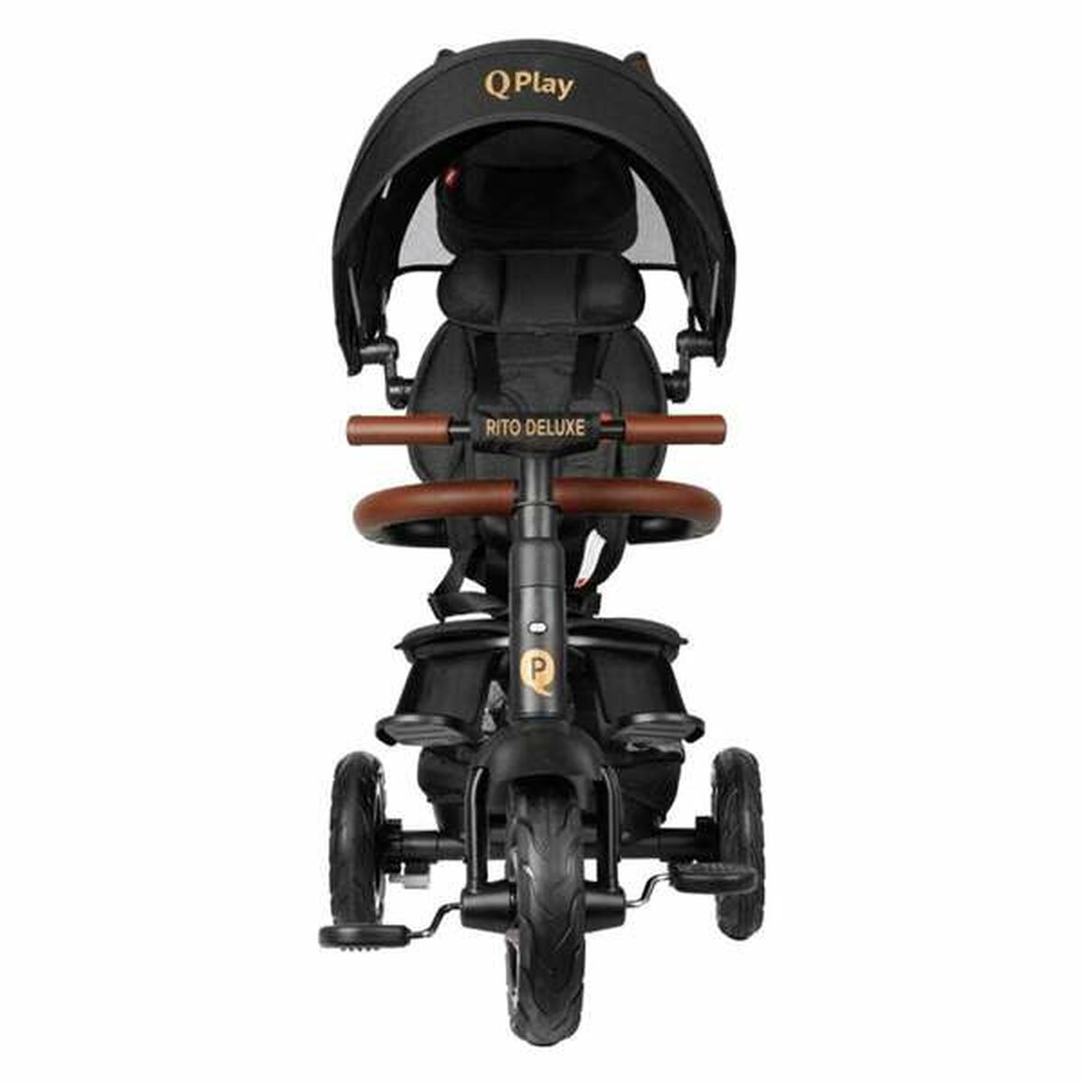 Kinderwagen Ocio Trends New Rito Star Deluxe Dreirad Schwarz - Meloni2