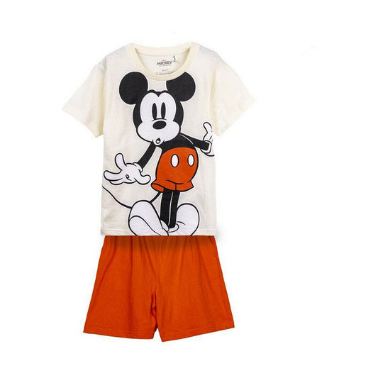 Schlafanzug Für Kinder Mickey Mouse Beige - Meloni2