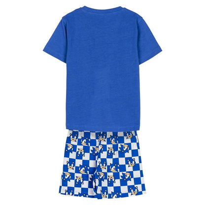 Schlafanzug Für Kinder Sonic Blau - Meloni2