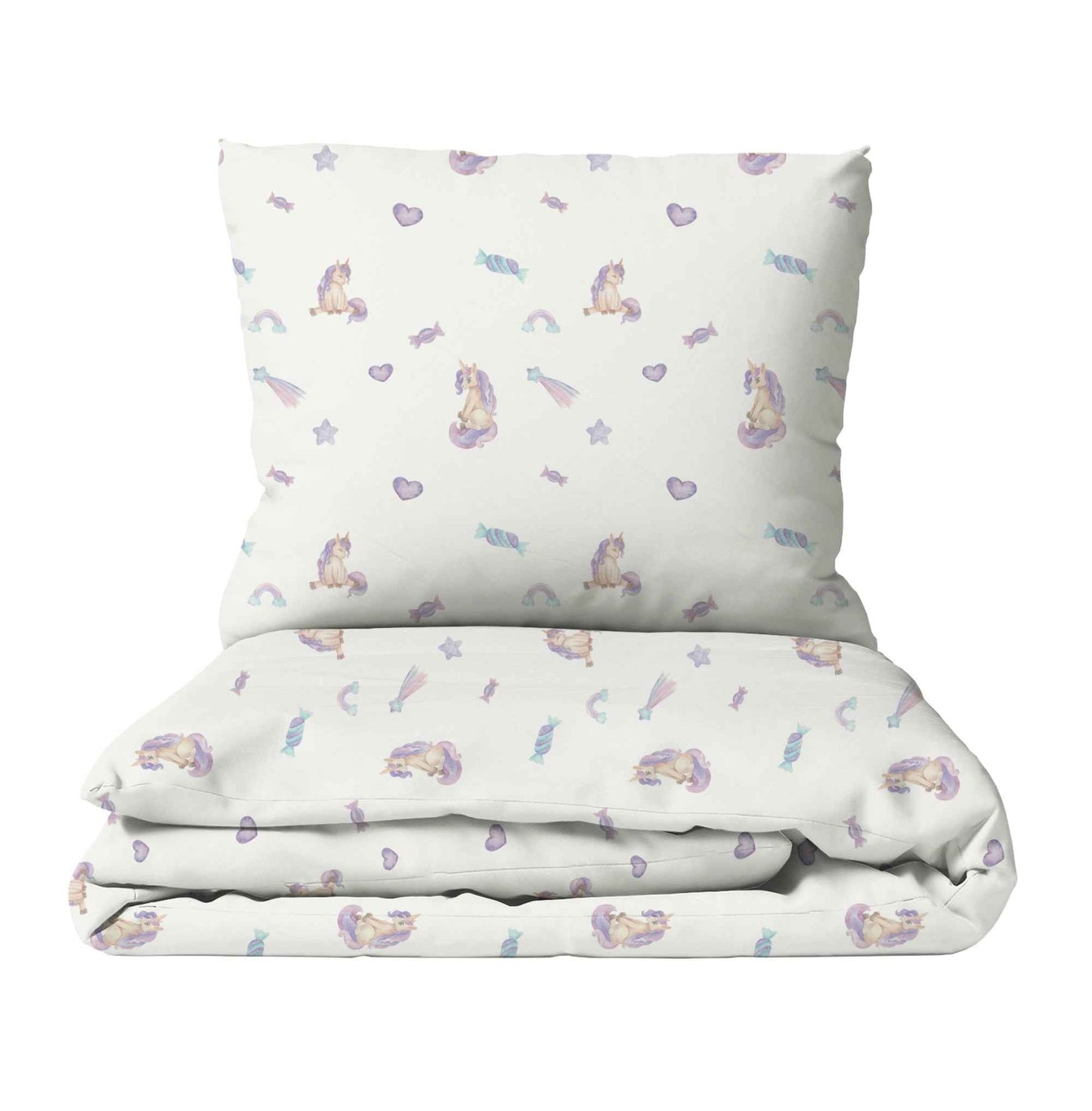 “Kleine Einhörner” Premium Kinderbettwäsche