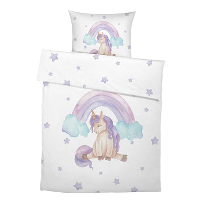 “Mein liebes Einhorn” Premium Kinderbettwäsche