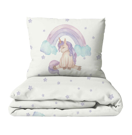 “Mein liebes Einhorn” Premium Kinderbettwäsche