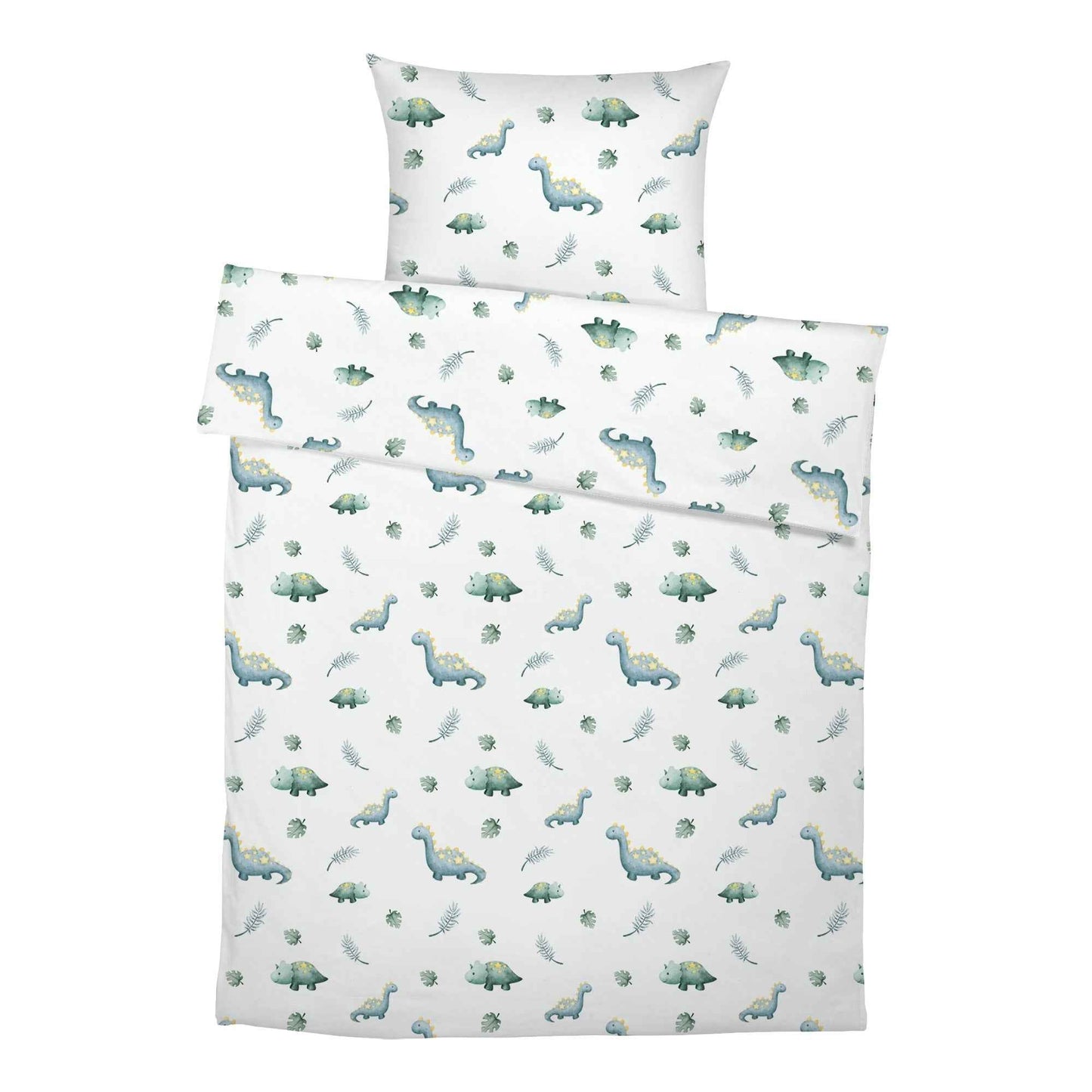 “Kleine Dinosaurier” Premium Kinderbettwäsche